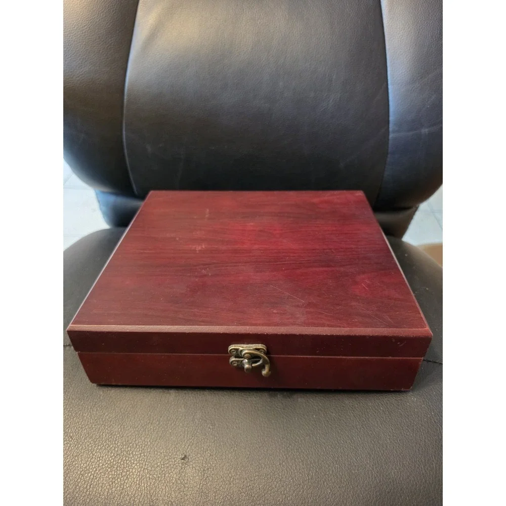 7 Piece Wine Tool Set in Wooden Case - *Never Used*
